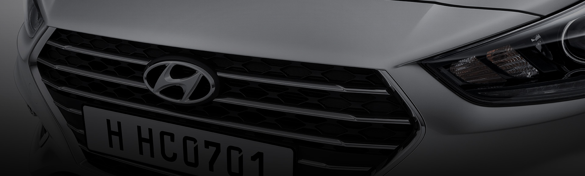 Closer view of cascade grille