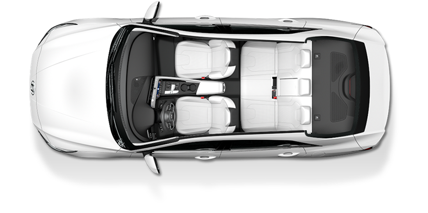 Melange Light Grey seat color