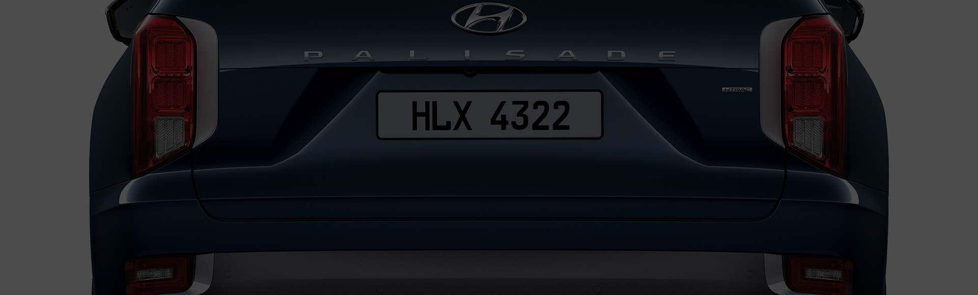 Palisade exterior rear design