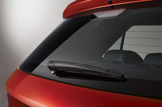 Rear wiper and washer
